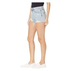 Blank NYC Hiker Shorts Denim with Acid Wash
